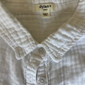 Dylan • Long Sleeve Cotton Gauze Blouse
